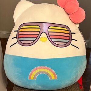 Squishmallow Hello Kitty with Shades